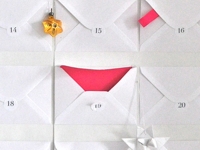 A FEW THINGS FROM MY LIFE White Envelopes Advent calendar